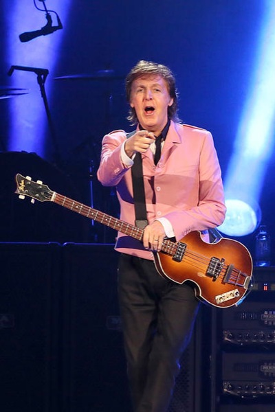 Image result for Paul McCartney lights up the Erwin Center  2013
