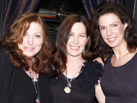 Lr Susan Antone Kathy Valentine and Carla McDonald at the Stephen's One
