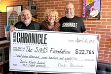 <i>Chronicle</i> Donates Big to SIMS