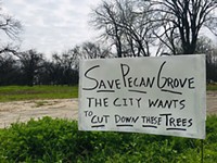 Govalle Neighbors Rally to Save Pecan Grove