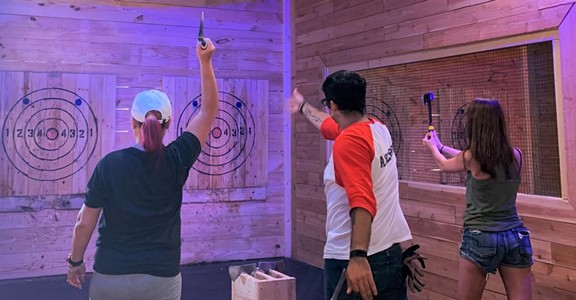Class Axe Throwing Gets in on Austin's Edgiest New Trend