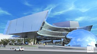 Planetarium design concept by Davis RKP Architects
