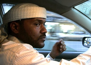 Abu Jandal in Laura Poitras' documentary <i>The Oath</i>