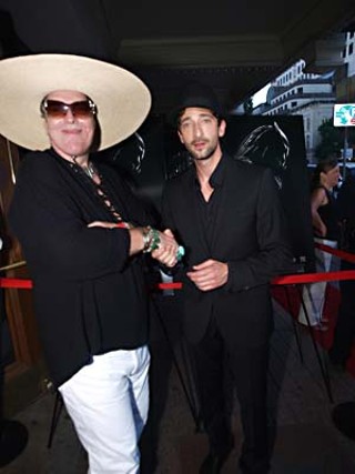 Your Style Avatar worships at the altar of Adrien Brody during the Austin Film Society's world premiere of Robert Rodriguez's <i>Predators</i> at the Paramount.