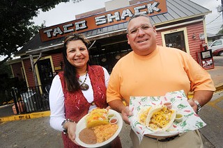 Yoli and Orlando Arriaga, owners of Taco Shack