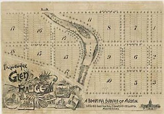 Plans for Shoal Creek area, from 34th to 38th Street, 1890