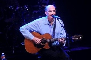 Ol' blues eyes too, James Taylor, at the Bass Concert Hall, April 23, 2011