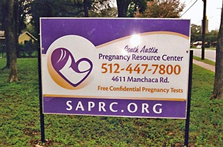 The South Austin Pregnancy Resource Center is one of several local operators suing the city on free-speech violations.