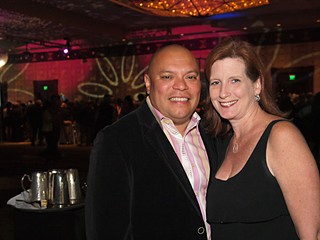 Council Member Mike Martinez and wife Laura Wendler at Zach's wildly successful Red, Hot & Soul benefit