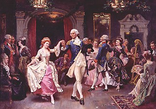 Shakin' his Revolutionary groove thang: Washington on the dance floor