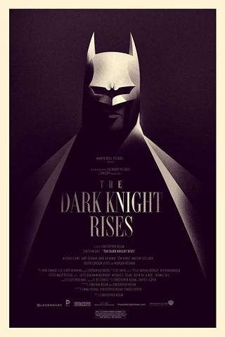 Mondo and Olly Moss' brings the Dark Knight to light - but only for 24 hours