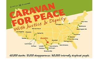 Caravan for Peace is in town this weekend, calling for an end to drug war bloodshed.
