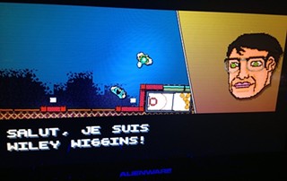 Wiley Wiggins appears in the special level of Hotline Miami designed just for Fantastic Arcade.