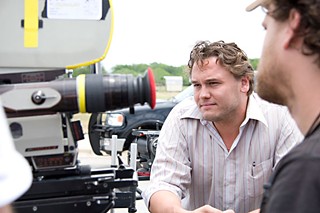 Berndt Mader on the set of his 2011 film <i>5 Time Champion</i>, which has found new life on VOD