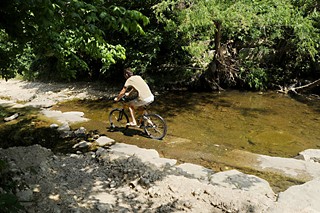 The Shoal Creek Trail will be one of three 24-hour bicycle trails, effective June 1.