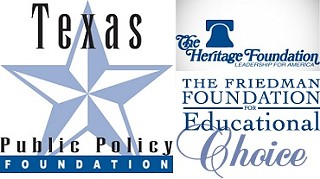 The unholy alliance: The Heritage Foundation, Milton Friedman's education lobby, and the TPPF, gathered Tuesday in Austin to talk school choice