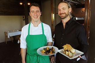 Brandon Fuller (l) and Cody Taylor of Cafe Josie