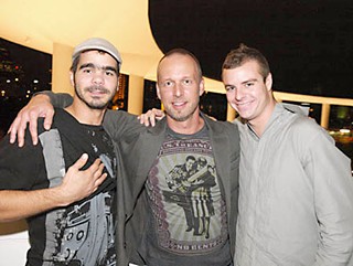 2008 Best DJ award winners (l-r) DJ Orion, Francis Prève, and Toddy B