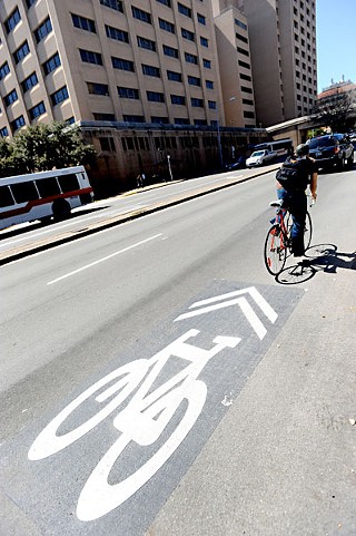 It may take awhile, but more bike lanes have been popping up in the last few years.