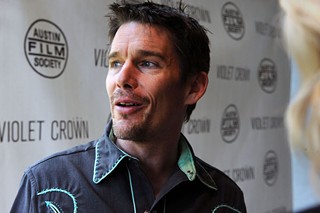 Ethan Hawke at the Violet Crown premiere of Before Midnight