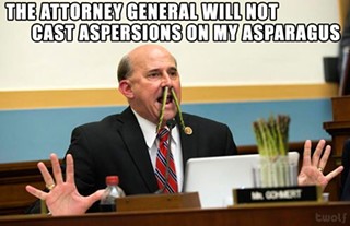 Louie Gohmert is a bastion of sensibility.