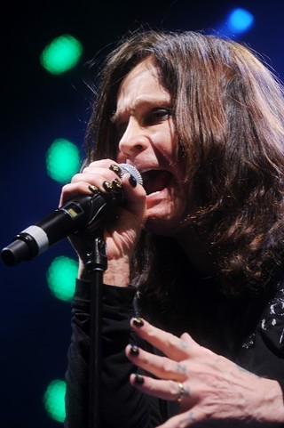 John Michael “Ozzy” Osbourne, 64, leading Black Sabbath at the Erwin Center, 7.27.13