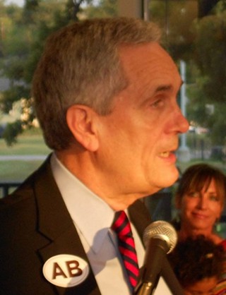 U.S. Rep. Lloyd Doggett at the Carver Museum