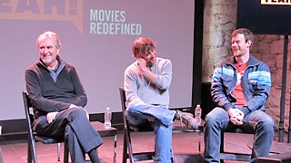 (l-r) Wes Craven, Richard Linklater, and Joe Swanberg: grand master, reigning king, and heir apparent to the indie cinema throne