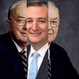 Sen. Ted Cruz, covering himself in the political legacy of Dixie-singer and Apartheid-backer Jesse Helms