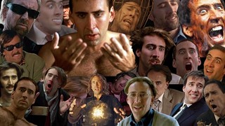 The many, many, many faces of Nicolas Cage