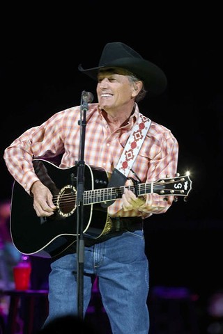 The screams for George Strait last night at the Frank Erwin Center – Austin stop of the Cowboy Rides Away tour – were louder than those for Sir Paul McCartney at the same venue last May.