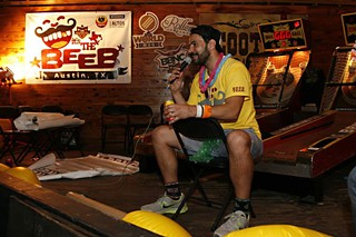 League founder Eric Pavony at last year's competitition