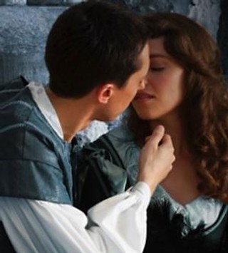 Still star-crossed: Ryan Crowder as Romeo 
and Julia Lorenz-Olson as Juliet