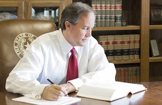 Attorney General Ken Paxton, one step further from the bad kind of day in court