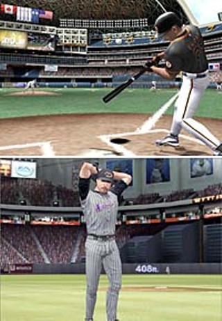 <i>High Heat 2004</i> (top)<i>, MVP Baseball 2003</i> (bottom)