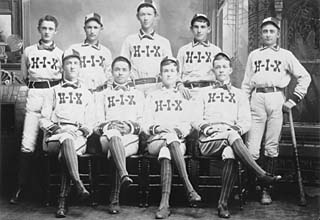 Austin's first pro team, the Hix<br>
(Austin History Center pica 06057)