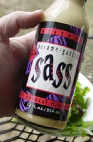 Sisters' Sesame-Garlic Sass sauce