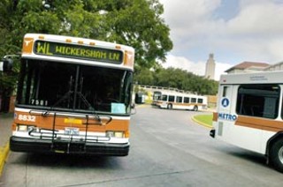 The UT shuttle is the largest university transportation system – and one of the largest of any kind – in the nation.