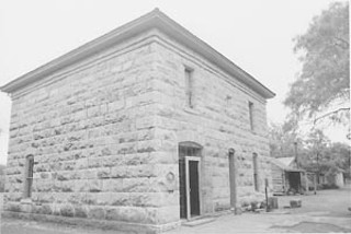 Taylor County's first courthouse