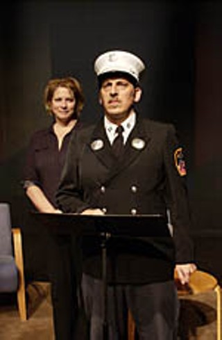 Adele Robbins and V.J. Foster in<i> The Guys </i>