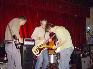 Electric Vindaloo: 
<p>

Harmeier, Roeder, and Booher catch fire at the 
Khyber in Philadelphia.