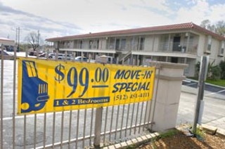 Money-strapped parents often chase cheap move-in 
specials like this around town, across school zones 
and school districts – a situation that wreaks 
havoc on their children's educations.