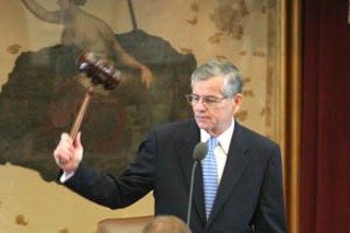With a bang of his gavel, Speaker of the House Tom Craddick called the Texas Legislature's special session on property tax and school finance reform to order Tuesday. The governor presented a proposal that would cut property taxes by $7 billion and boost school funding by $5 billion. Then legislators adjourned until Monday.