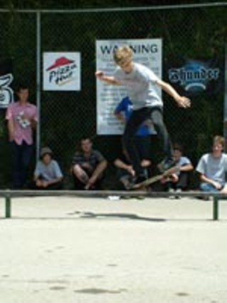 Skaters at House Park