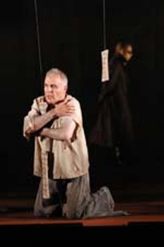 Richard Salter in the Erfurt production of <i>Waiting for the Barbarians</i>