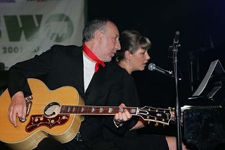 Pete Townshend and Rachel Fuller