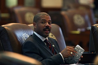 Rep. Borris Miles, D-Houston, was walking through the Capitol with his two young children when he saw two works of art in a public corridor he didn't like. He liked them so little that he took them down off the wall and hid them in his office.