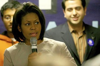Michelle Obama fired up voters with her appearance in Austin.