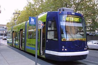 Portland, Ore.'s streetcar line is popular with riders.