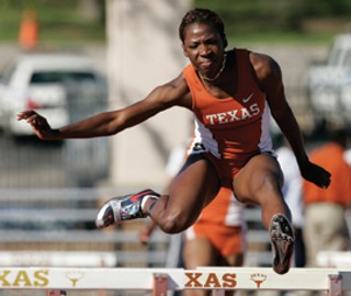 Melaine Walker beat the world today in the 400 meters hurdles